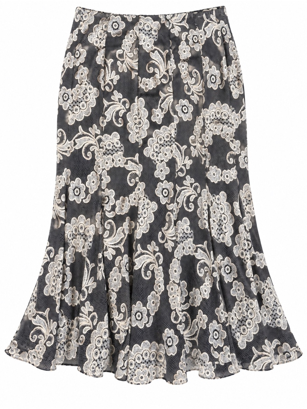 Joseph Ribkoff Women’s Floral Midi Skirt – Size 14
